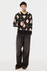 ACCORDION TUCK WORK PANTS - CHARCOAL / M26H9PL008-MASU Official Online Store