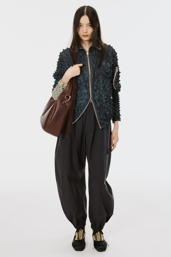 BALLOON EASY PANTS - BLACK / M26U6PL003-MASU Official Online Store