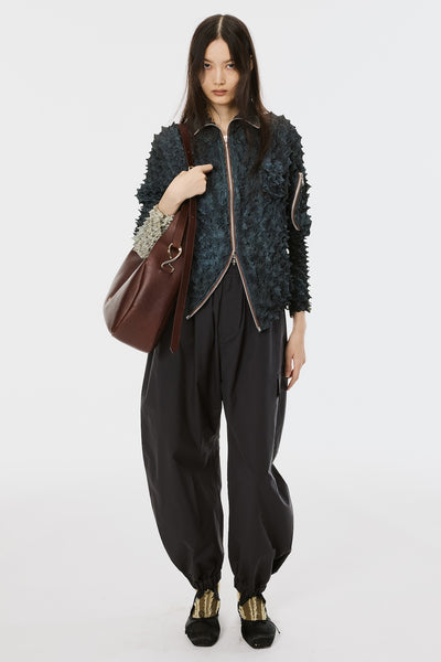 BALLOON EASY PANTS - BLACK / M26U6PL003-MASU Official Online Store