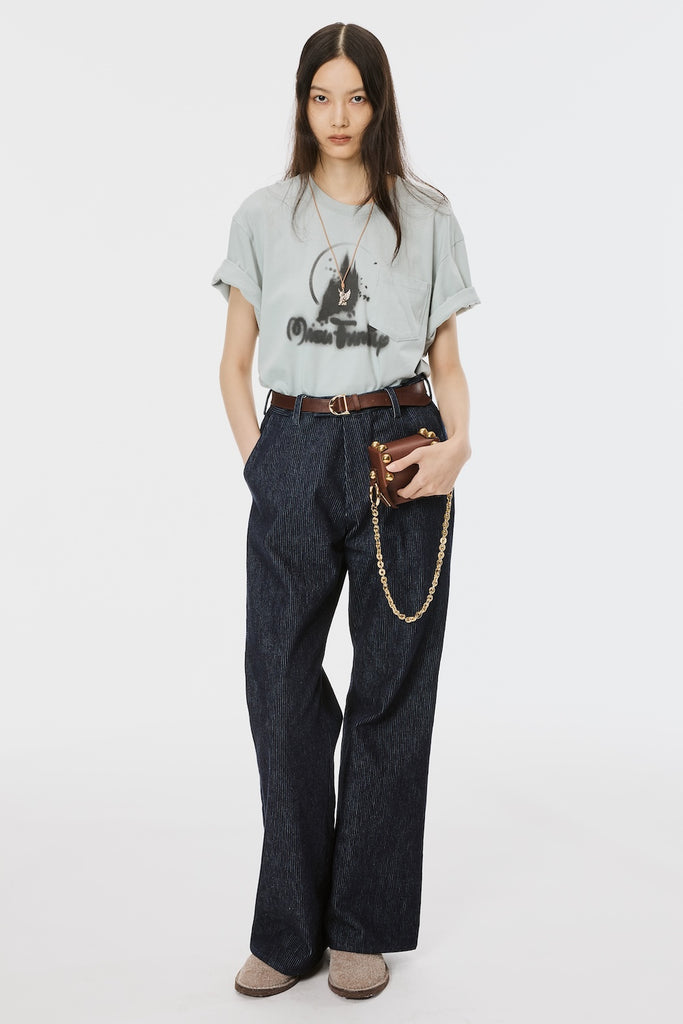 CASTLE POCKET T-SHIRT - ICE / M26U6CS005-MASU Official Online Store