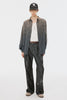 GA**XY PIQUE WORK TROUSERS - BLACK / M26U6PL011-MASU Official Online Store