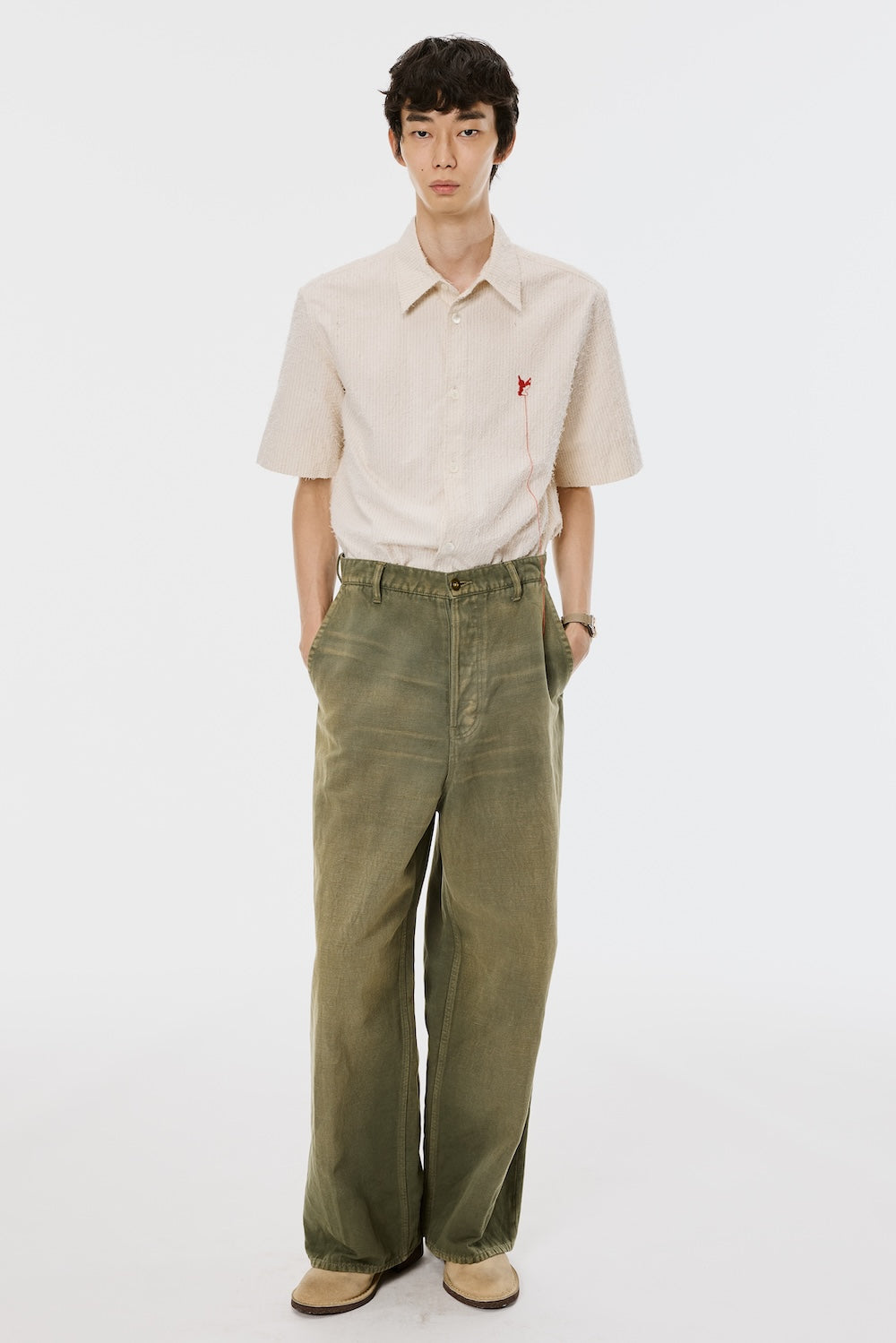 Hard Digger Pants - Sage Green - MASU– MASU Official Online Store