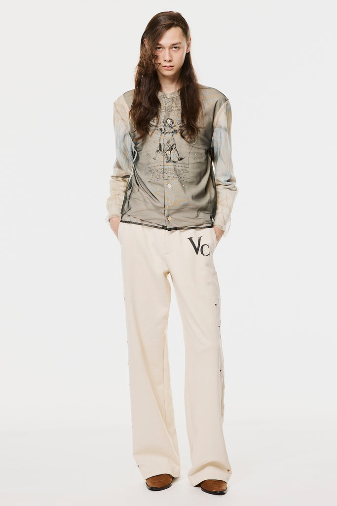 HEART HOLE VC SWEAT PANTS - IVORY / M26H9PL002-MASU Official Online Store
