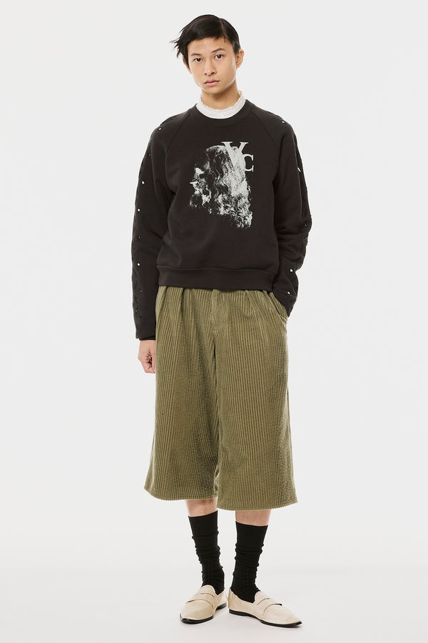 HEART HOLE VC SWEATSHIRT - BLACK / M26H9CS009-MASU Official Online Store