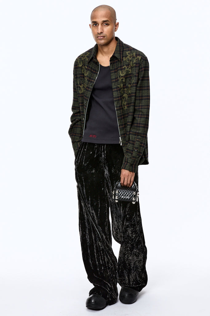 LONG ZIP EASY PANTS - BLACK / M25F9PL003-MASU Official Online Store