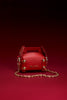 LEATHER CAKE BAG PETIT - HOLY RED / M25X1OJ001-MASU Official Online Store