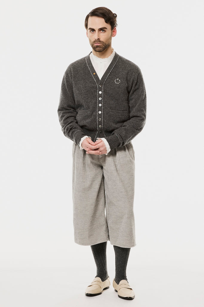 MB 10 BUTTON CARDIGAN - CHARCOAL / B26H9KN001-MASU Official Online Store