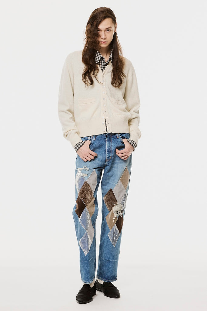 MB 10 BUTTON CARDIGAN - MILK / B26H9KN001-MASU Official Online Store