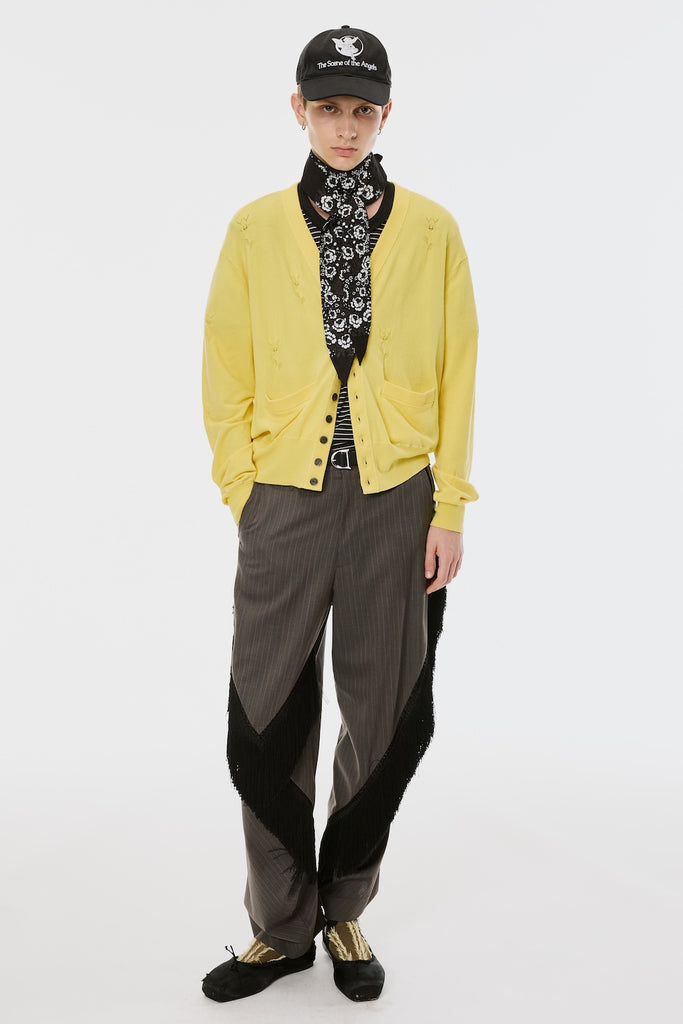 MB 10 BUTTONS CARDIGAN - LEMON / B26U6KN001-MASU Official Online Store