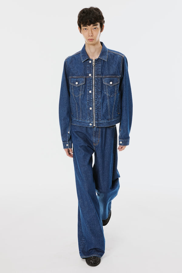 MB BAGGY JEANS - INDIGO / B26U6PL001-MASU Official Online Store
