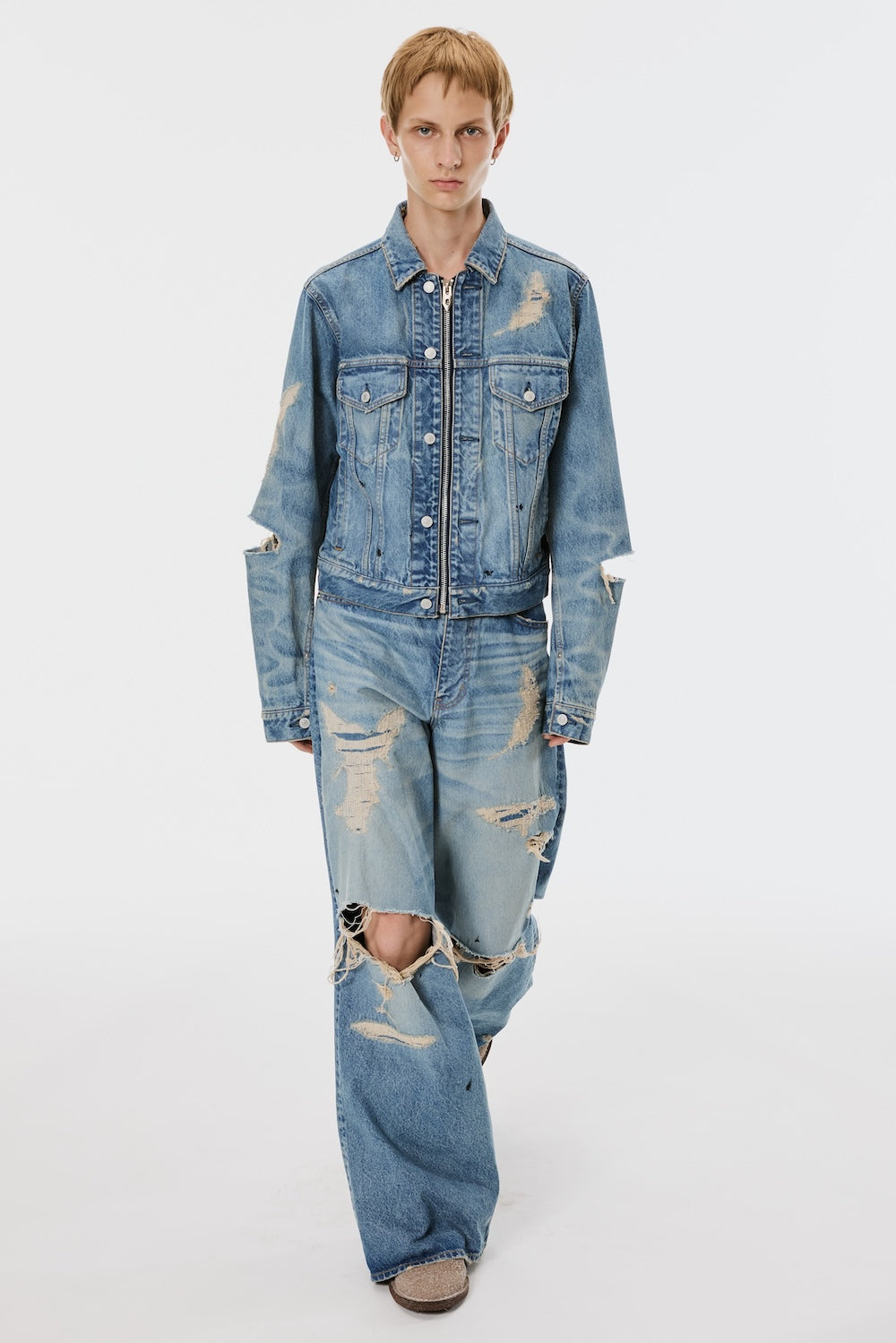 Mb Baggy Jeans Angel Damage - Indigo - MASUBOYS– MASU Official