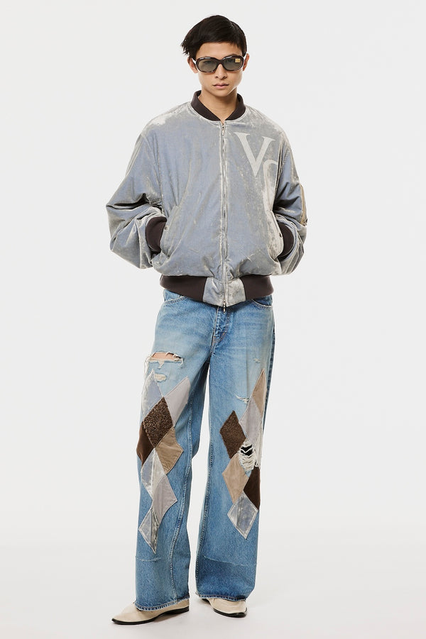 MB DIAMOND WIDE JEANS - INDIGO / B26H9PL002-MASU Official Online Store