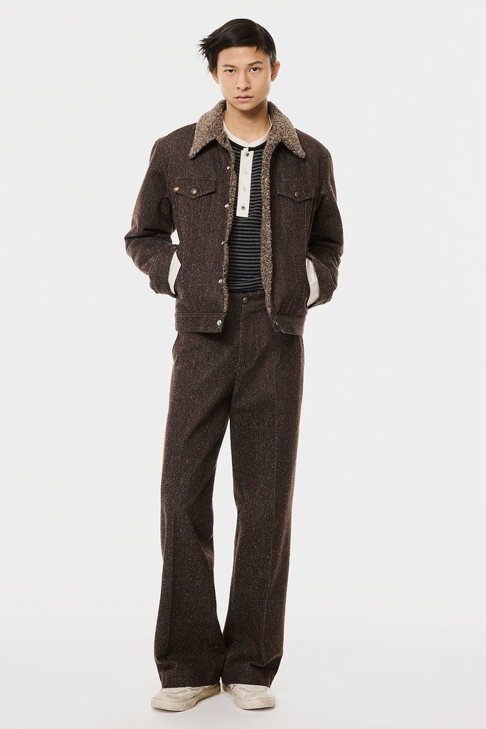 MB NEP BOA TRUCKER JACKET - BROWN / B26H9BL001-MASU Official Online Store