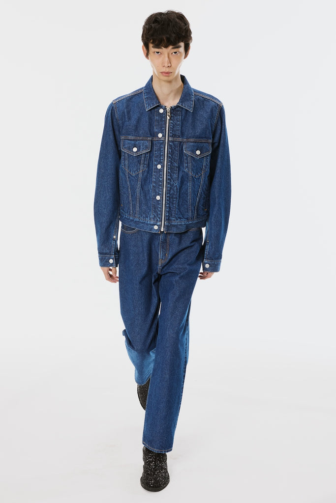 MB ZIP-UP DENIM JAKCET - INDIGO / B26U6BL001-MASU Official Online Store
