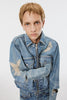 MB ZIP-UP DENIM JAKCET ANGEL DAMAGE - INDIGO / B26U6BL003-MASU Official Online Store