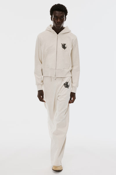 Mb Zip-Up Hoodie - Oatmeal - MASUBOYS– MASU Official Online