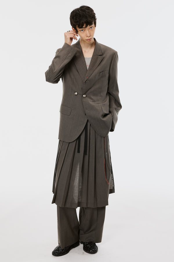 RED BAR TACK TAILORED JACKET - STONE GRAY / M26U6JK001-MASU Official Online Store