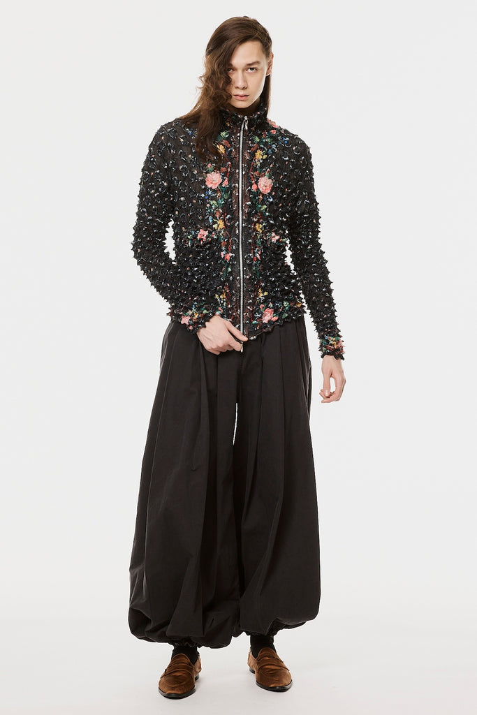 ROCOCO SPIKY JACKET - BLACK / M26H9BL001-MASU Official Online Store