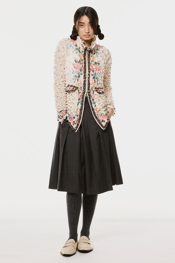 ROCOCO SPIKY JACKET - IVORY / M26H9BL001-MASU Official Online Store