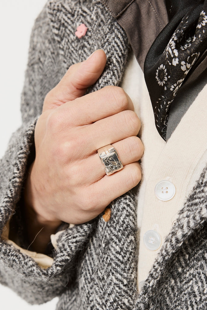 SIGNET RING - SILVER / M26H9OJ008-MASU Official Online Store