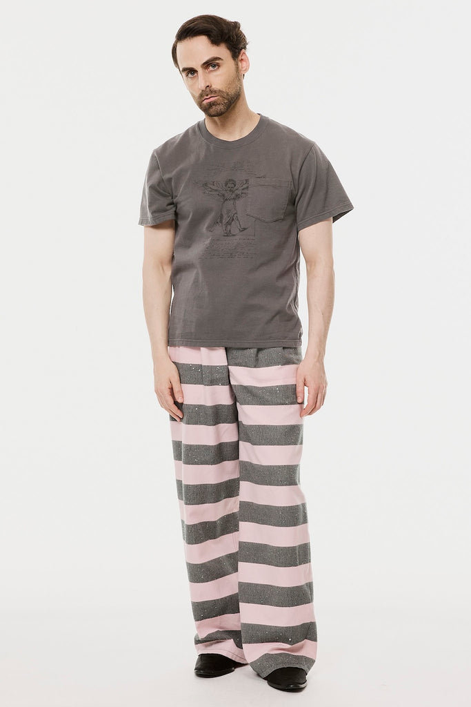 SPARKLING LADDER WORK PANTS - PINK / M26H9PL005-MASU Official Online Store