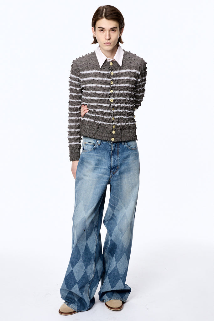 SPIKY PABLO CARDIGAN - BEIGE / M25F9CS002-MASU Official Online Store