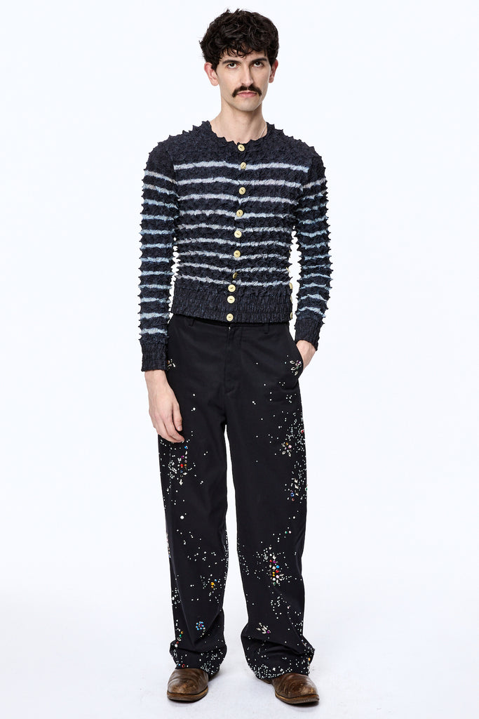 Spiky Pablo Cardigan - Navy - MASU– MASU Official Online Store