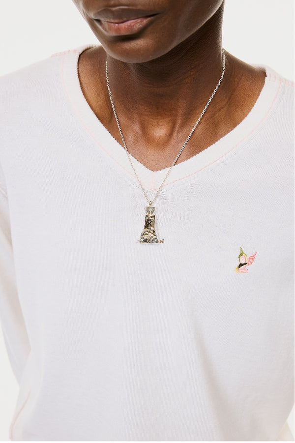 TUBE NECKLACE - SILVER / M26H9OJ006-MASU Official Online Store