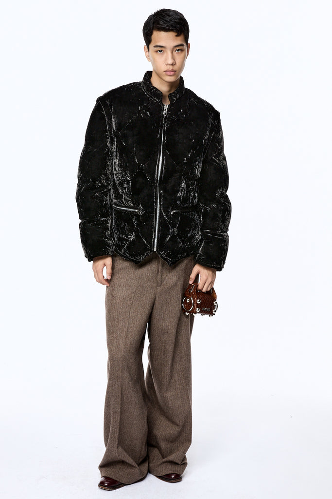 VICTORIAN SOFA DOWN JACKET - BLACK / M25F9BL001-MASU Official Online Store