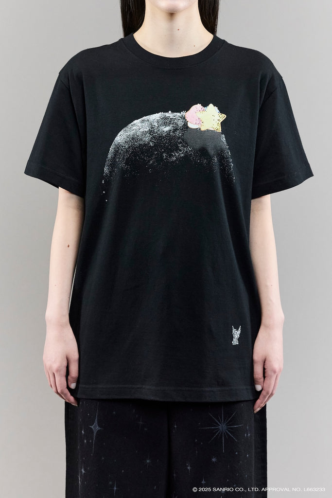 SANRIO ・ MASU ・ CITYSHOP T-SHIRT - BLACK / 25-070-042-9910-4-0-MASU Official Online Store
