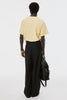 AGED CANVAS WIDE TROUSERS - BLACK EBONY / M26U6PL002-MASU Official Online Store