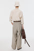 AGED CANVAS WIDE TROUSERS - WHITE BIRCH / M26U6PL002-MASU Official Online Store