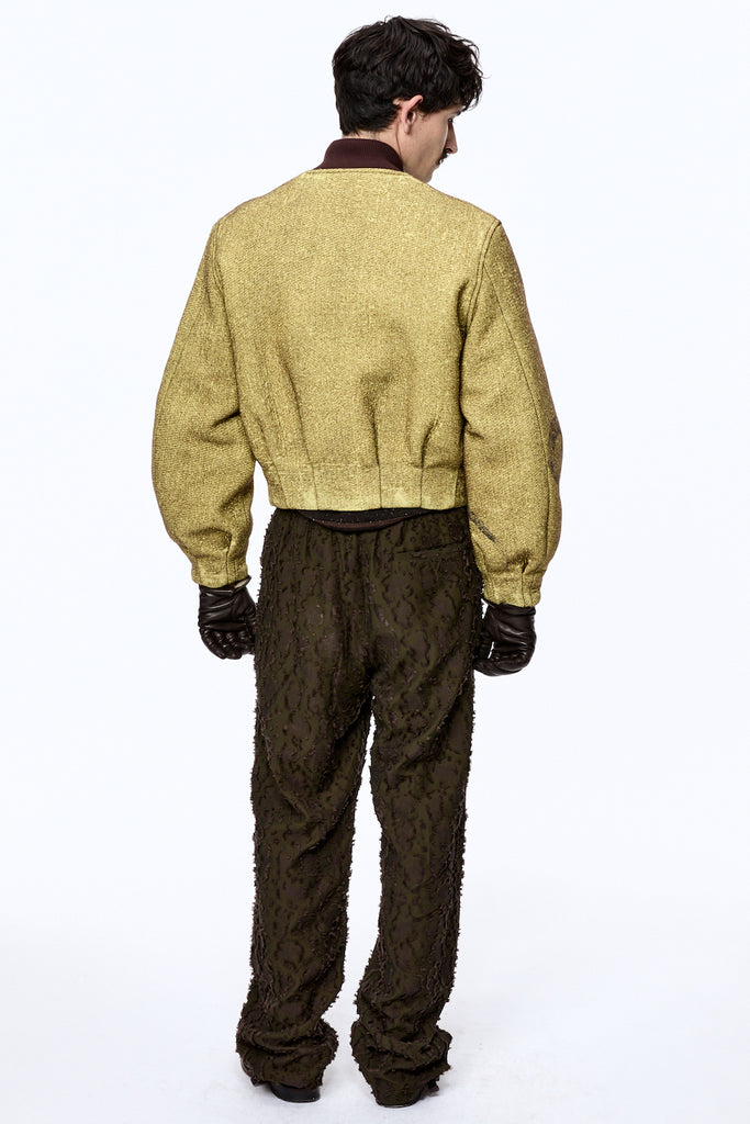 ANGEL BOMBER JACKET - YELLOW / M25F9BL003-MASU Official Online Store