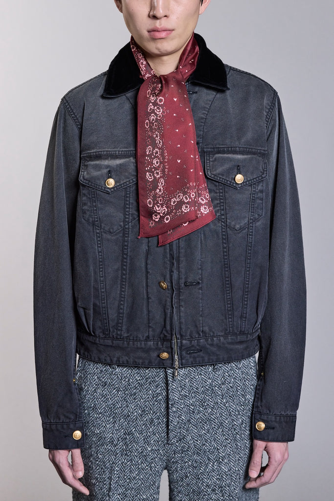 BANDANA SILK SCARF - RED / M26H9OJ001-MASU Official Online Store