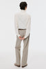 CANVAS FLARE TROUSERS - WHITE BIRCH / M26U6PL004-MASU Official Online Store