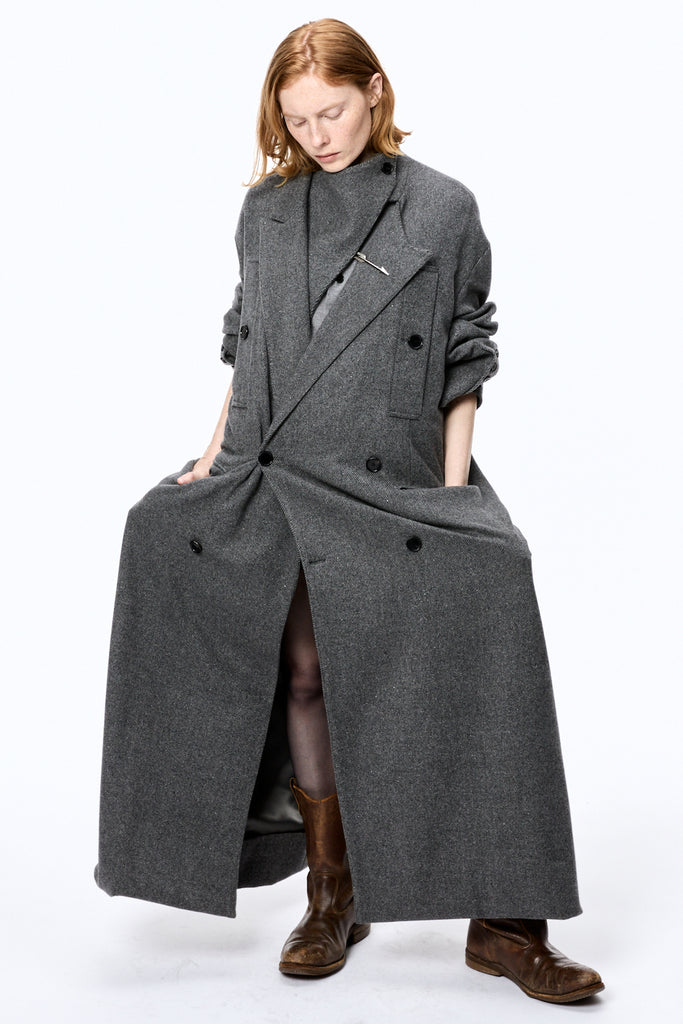 CAPTAIN OVER COAT - GRAY / M25F9CT001-MASU Official Online Store