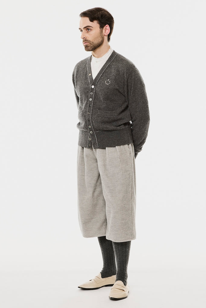 MB 10 BUTTON CARDIGAN - CHARCOAL / B26H9KN001-MASU Official Online Store