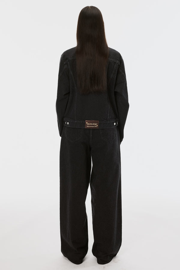 MB BAGGY JEANS - BLACK / B26U6PL001-MASU Official Online Store