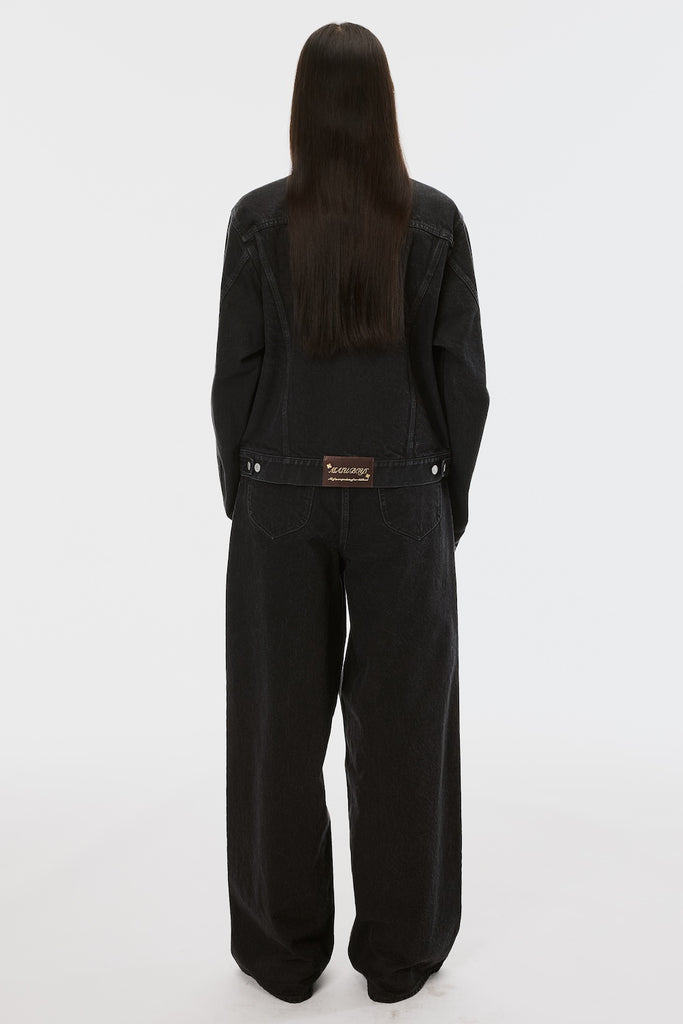 MB BAGGY JEANS - BLACK / B26U6PL001-MASU Official Online Store