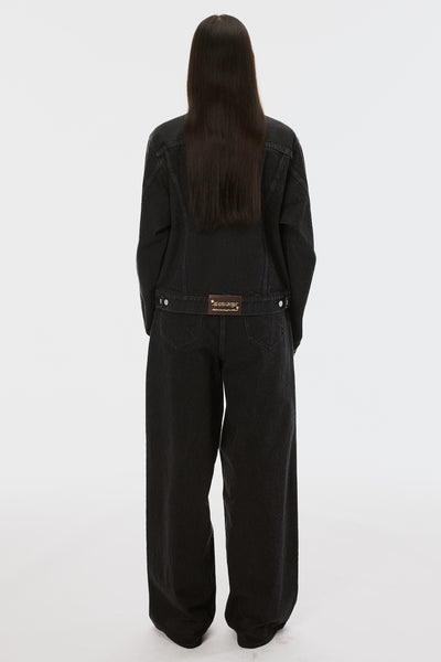 MB BAGGY JEANS - BLACK / B26U6PL001-MASU Official Online Store