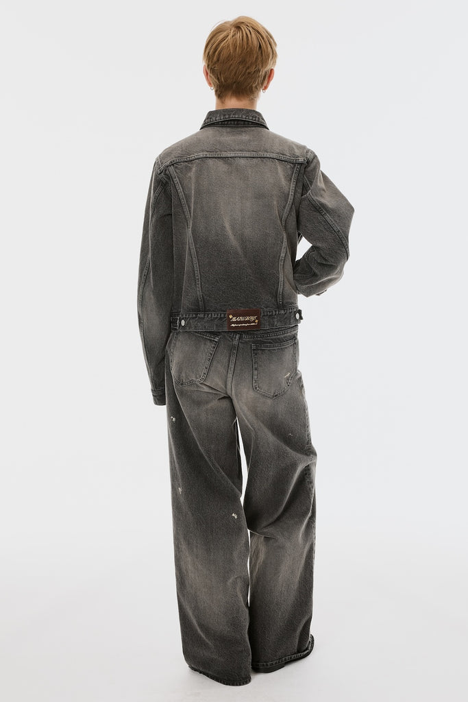 MB BAGGY JEANS VINTAGE - BLACK / B26U6PL002-MASU Official Online Store