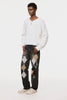 MB DIAMOND STRAIGHT JEANS - BLACK / B26H9PL004-MASU Official Online Store