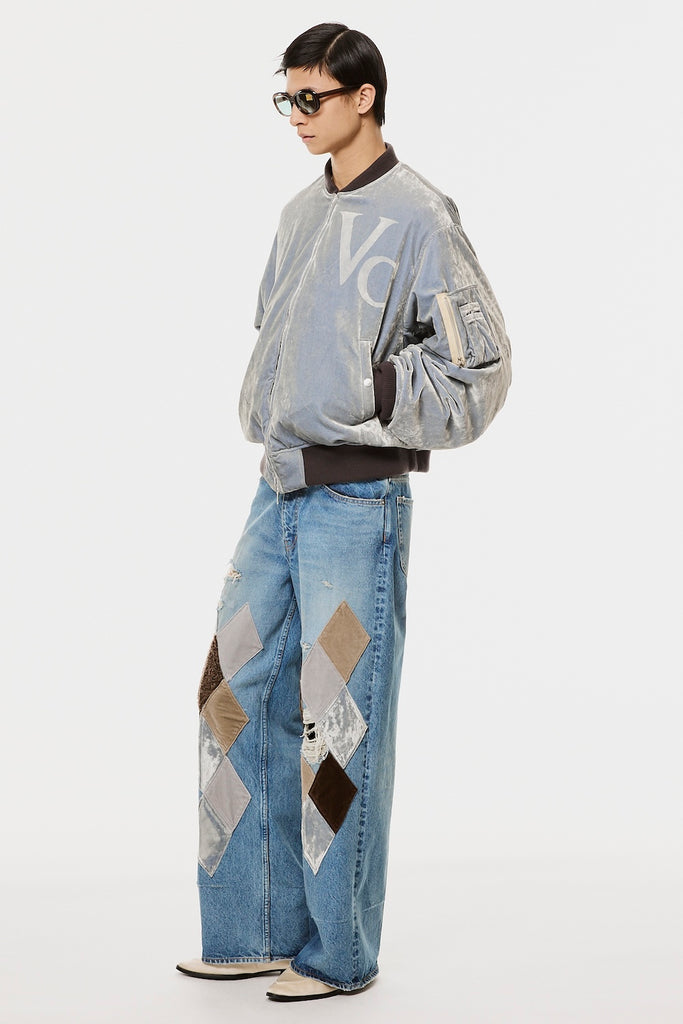 MB DIAMOND WIDE JEANS - INDIGO / B26H9PL002-MASU Official Online Store