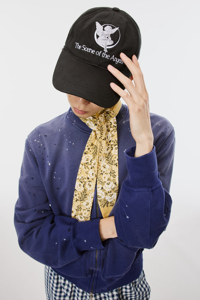 MB EMBROIDERY CAP - BLACK / B26U6OJ001-MASU Official Online Store