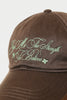 MB MESSAGE CAP - BROWN / B26H9OJ001-MASU Official Online Store