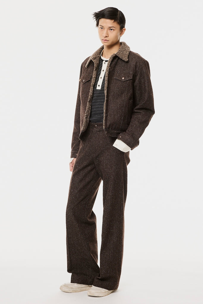 MB NEP BOA TRUCKER JACKET - BROWN / B26H9BL001-MASU Official Online Store