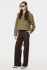 MB NEP WIDE TROUSERS - BROWN / B26H9PL006-MASU Official Online Store