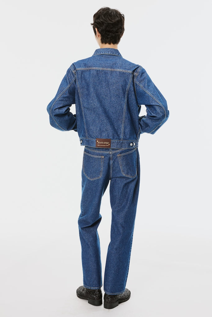 MB TAPARED JEANS - INDIGO / B26U6PL005-MASU Official Online Store