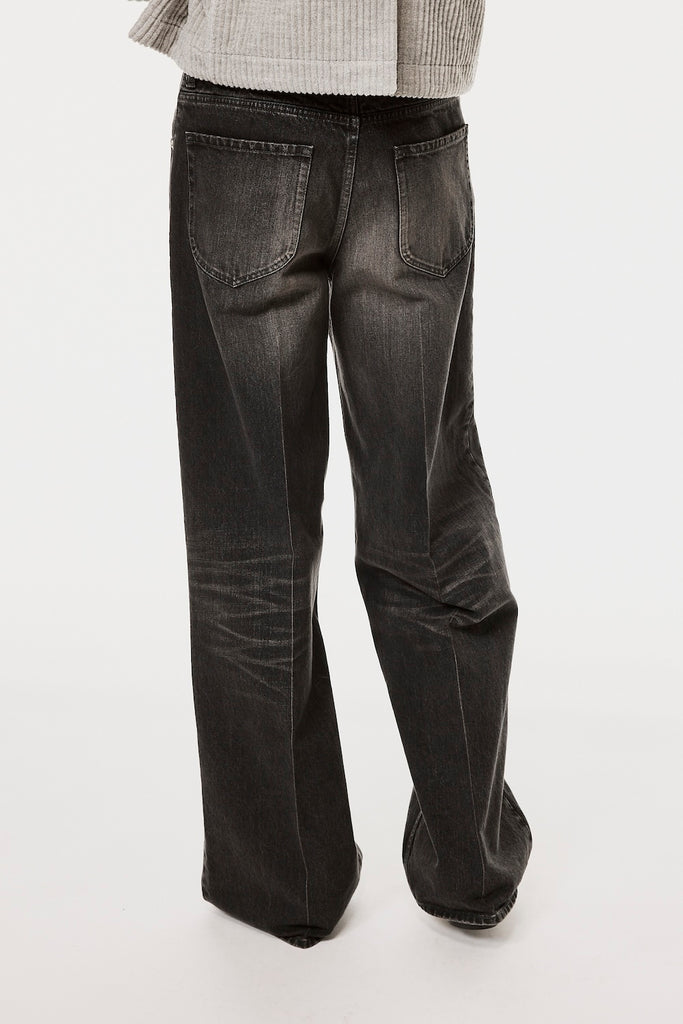 MB WIDE JEANS - BLACK / B26H9PL001-MASU Official Online Store