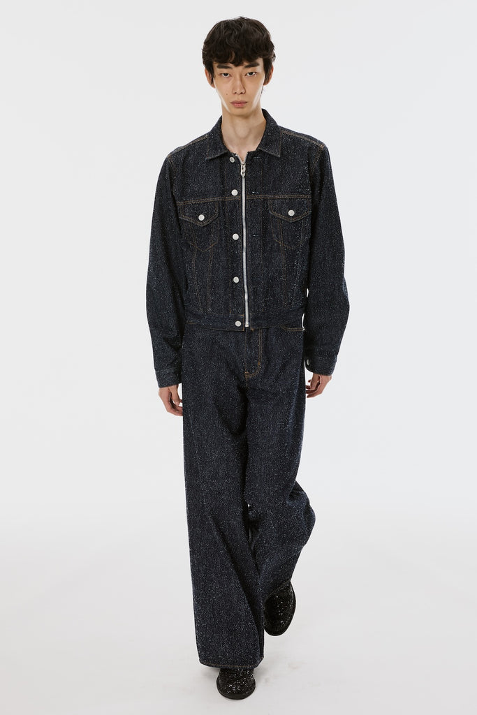 MB ZIP-UP DENIM JAKCET NEP - INDIGO / B26U6BL004-MASU Official Online Store